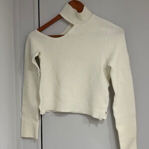 Abercrombie & Fitch One-Shoulder Sweater